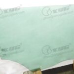 LH REAR DOOR GLASS 1 HOLE GREEN
